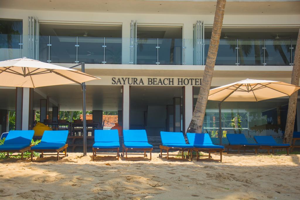 Sayura Beach Hotel Унаватуна Экстерьер фото